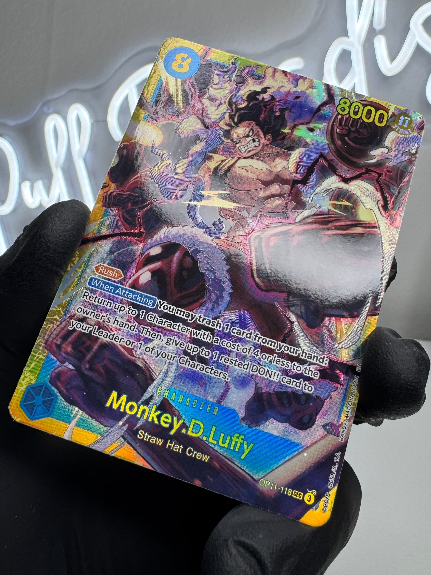 One Piece - Monkey.D.Luffy (OP11-118) Secret Rare