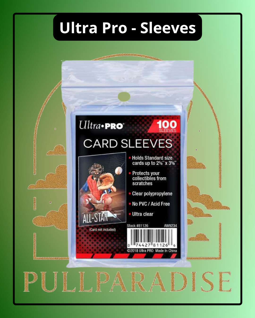 Ultra Pro - Card Sleeves Standard Size