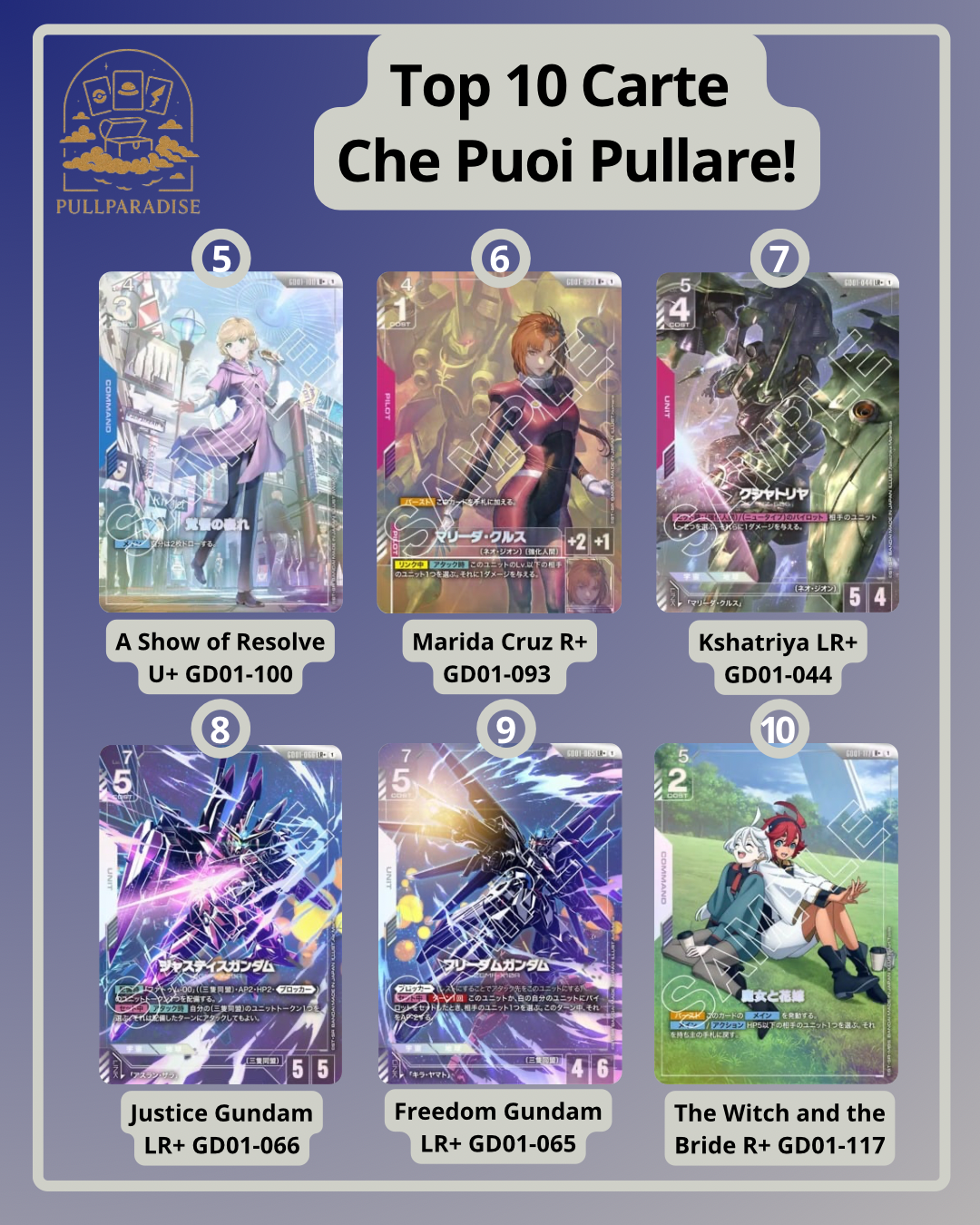 Gundam - GD01 Newtype Rising Bustina Singola JAP