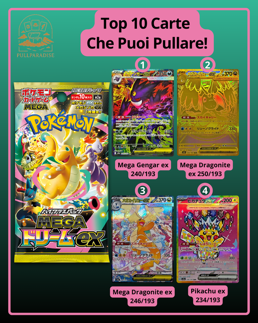 Pokemon - m2a Mega Dream Booster Box JAP