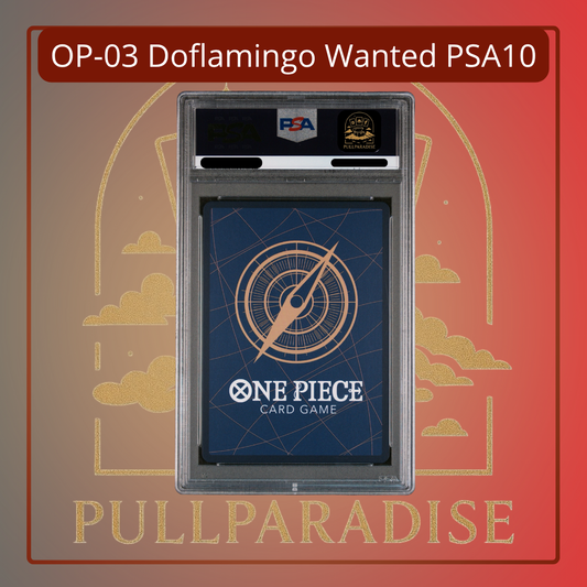 One Piece - Doflamingo Wanted OP03-009 PSA10 JAP