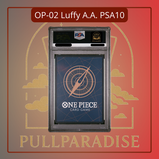 One Piece - Monkey D. Luffy Alt. Art OP02-062 PSA10 JAP