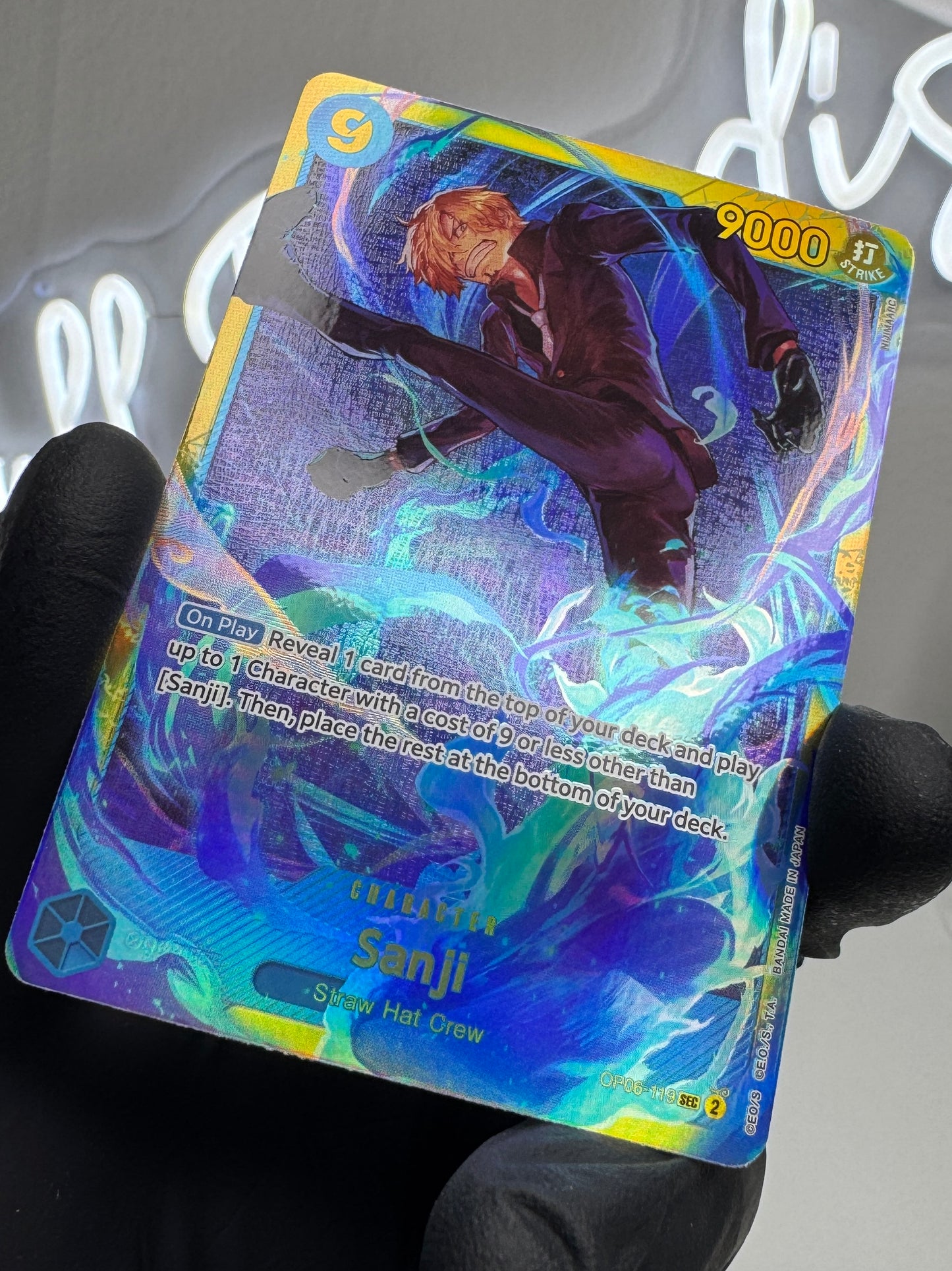 One Piece - Sanji (OP06-119) Secret Rare