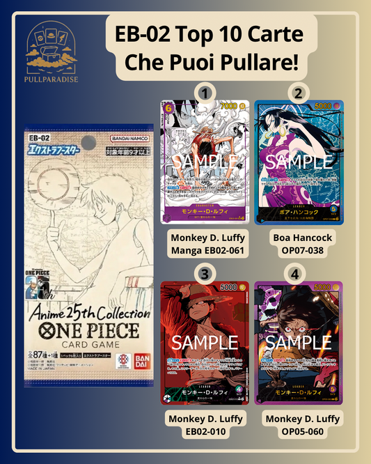 One Piece - EB-O2 Anime 25th Collection Booster Box JAP
