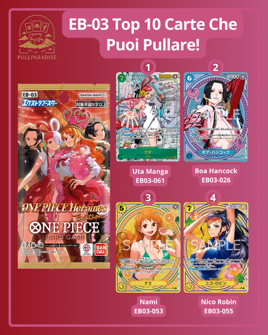 One Piece - EB-03 Heroines Edition Booster Box JAP