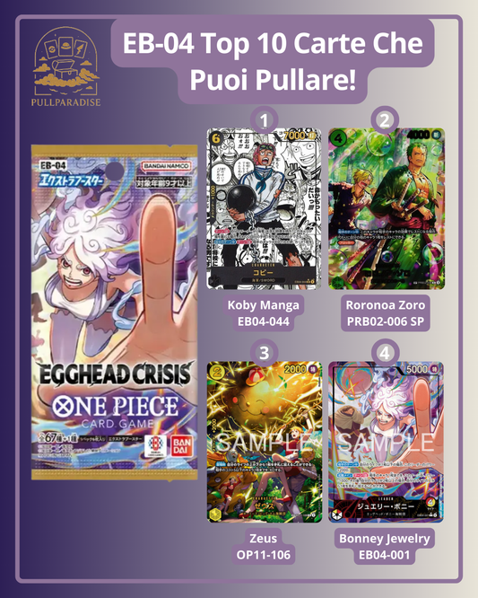 One Piece - EB-04 Egghead Crisis Booster Box Jap