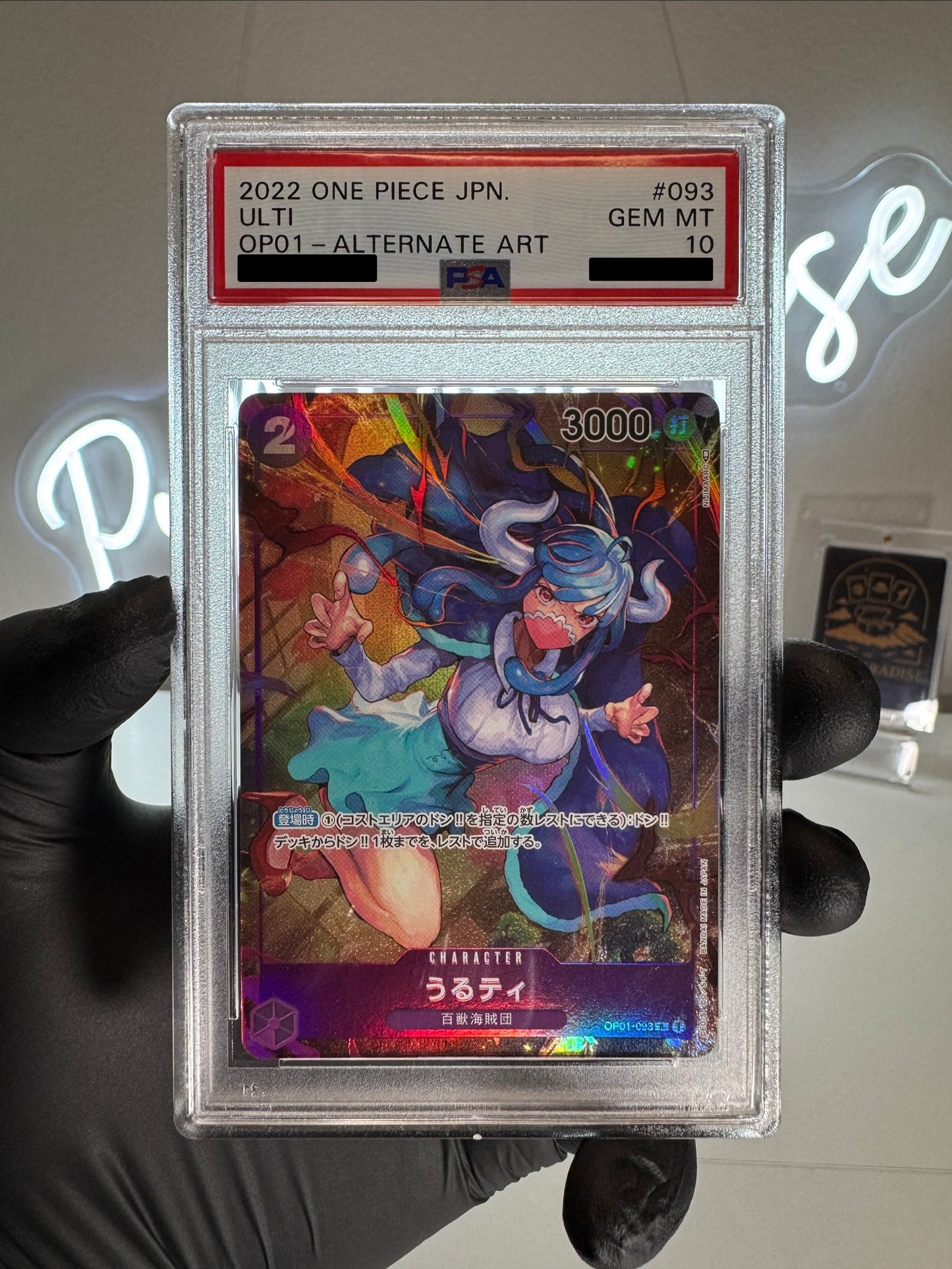 One Piece - Ulti Alt. Art OP01-093 PSA10 JAP