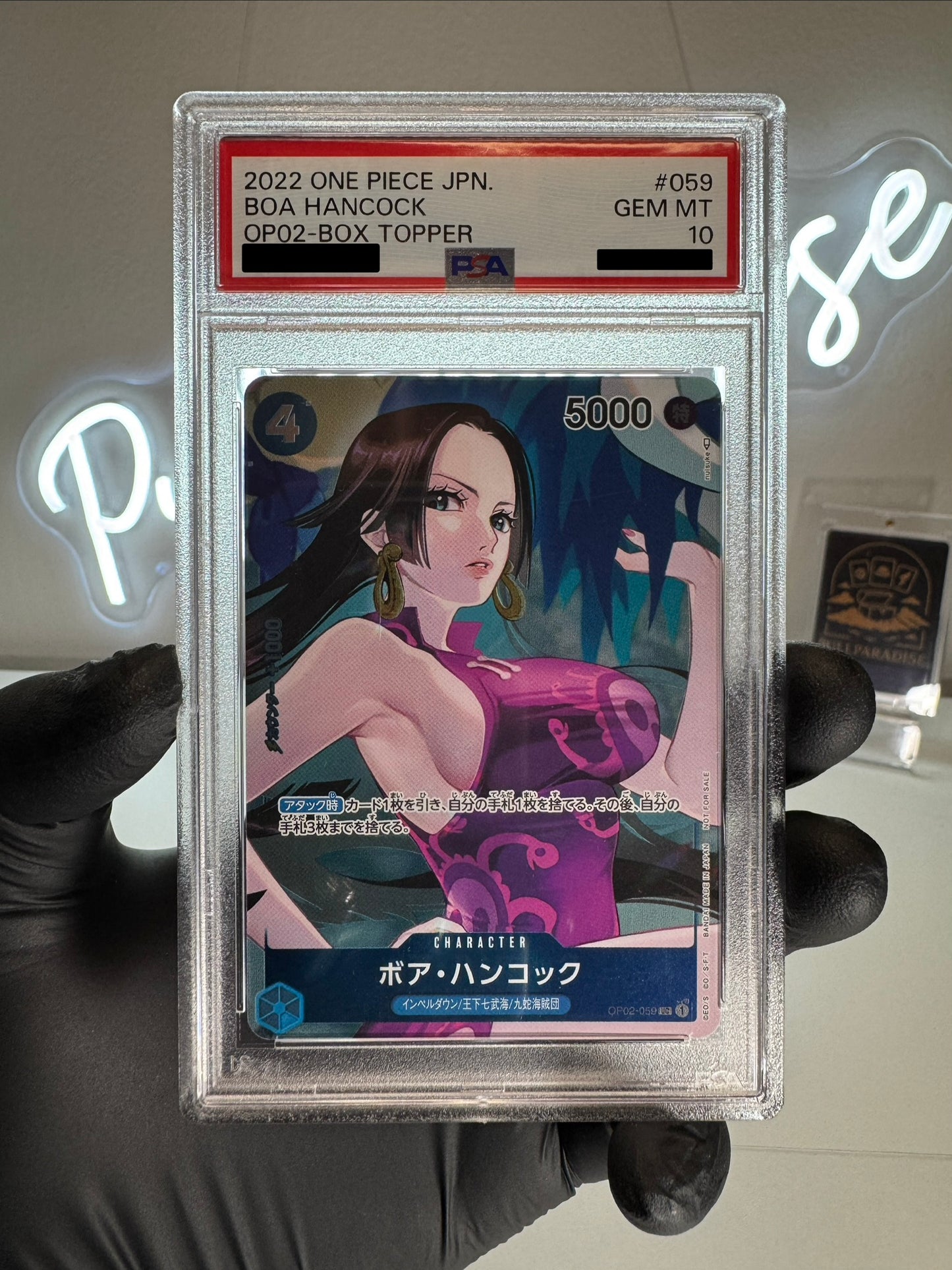 One Piece - Boa Hancock OP02-059 PSA10 JAP