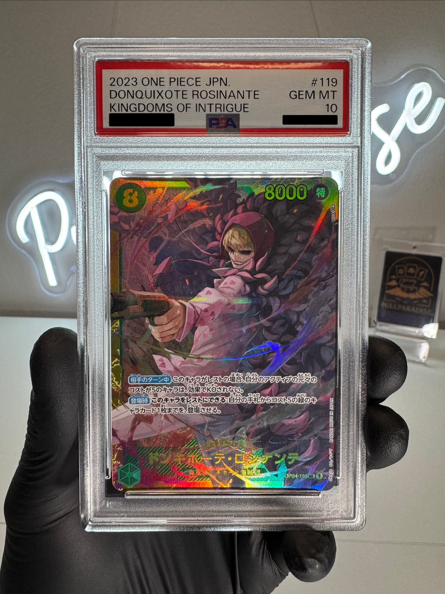 One Piece - Rosinante OP04-119 PSA10 JAP