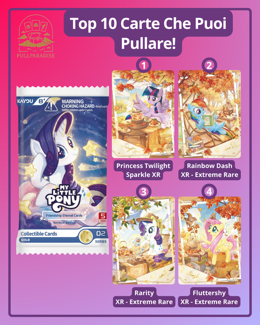 My Little Pony Kayou - Rainbow Edition - Serie 2 GOLD Booster Box ENG