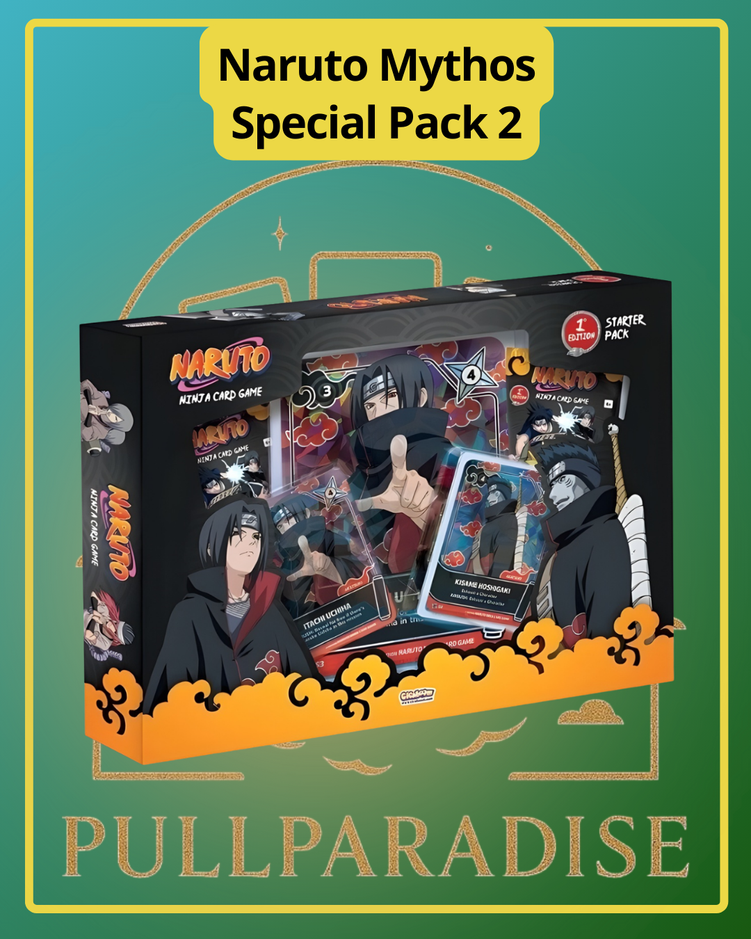 Naruto Mythos - Konoha Shidō Special Pack (Itachi + Kisame) ENG - PREORDER