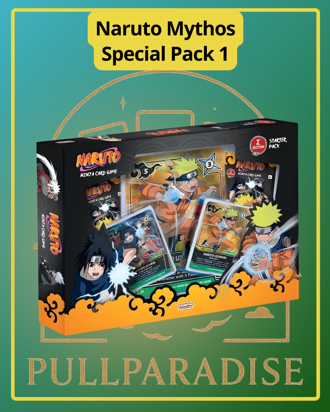 Naruto Mythos - Konoha Shidō Special Pack (Naruto & Sasuke) ENG - PREORDER