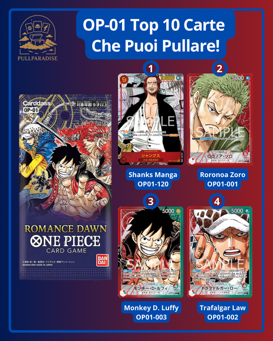One Piece - OP-O1 Romance Down Booster Box JAP
