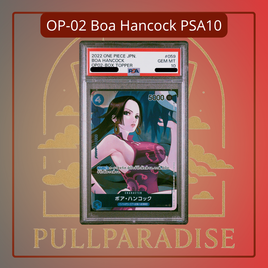ボア・ハンコック PSA10 OP02-059 One Piece - Boa Hancock OP02-059 PSA10 JAP – Pull Paradise