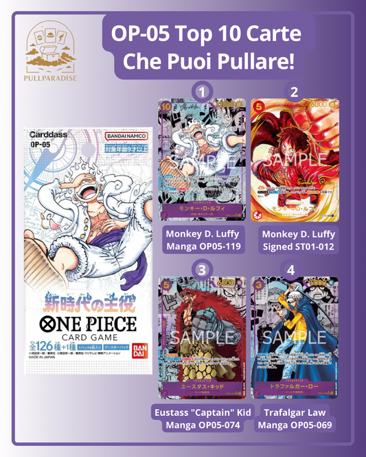 One Piece - OP-05 Awakening of the New Era Booster Box JAP