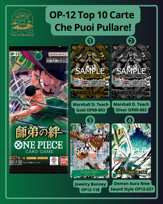 One Piece - OP-12 Legacy of the Master Booster Box JAP