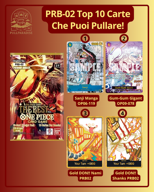 One Piece - PRB-02 The Best Vol.2 Booster Box ENG