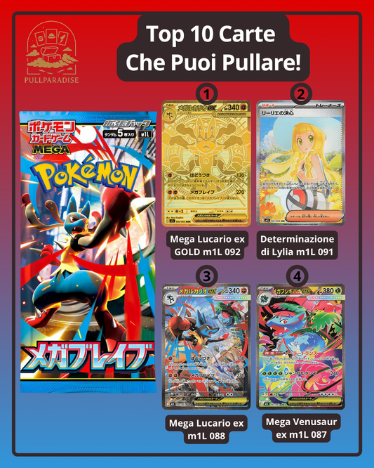 Pokemon - m1l Mega Brave Booster Box JAP