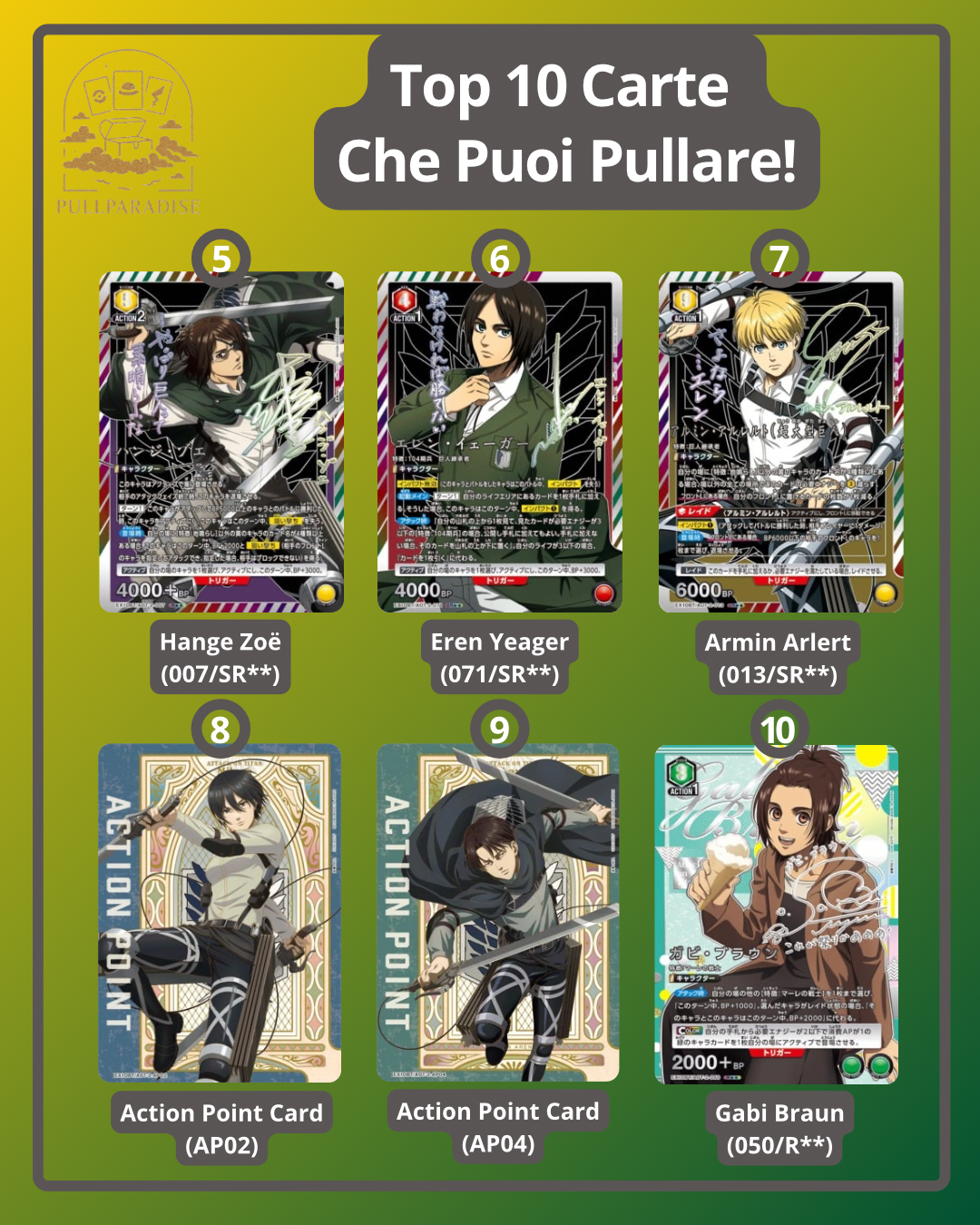 Union Arena - Attack on Titan Vol.2 Booster Box JAP