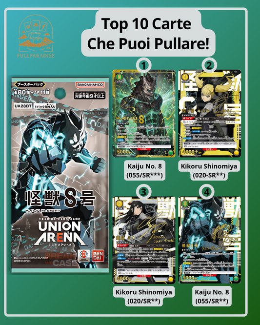Union Arena - Kaiju No. 8 Booster Box JAP