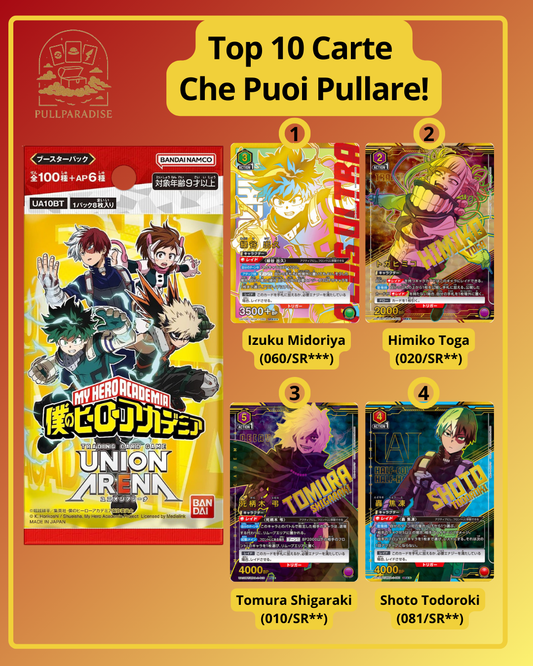 Union Arena - My Hero Academia Vol.1 Booster Box JAP