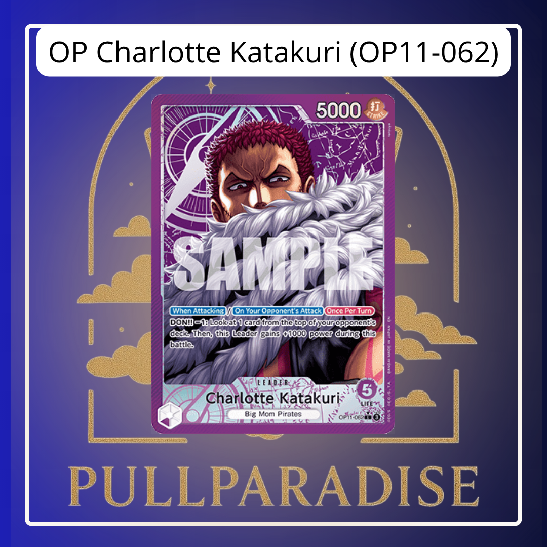 One Piece - Charlotte Katakuri (OP11-062) Leader Alt. Art