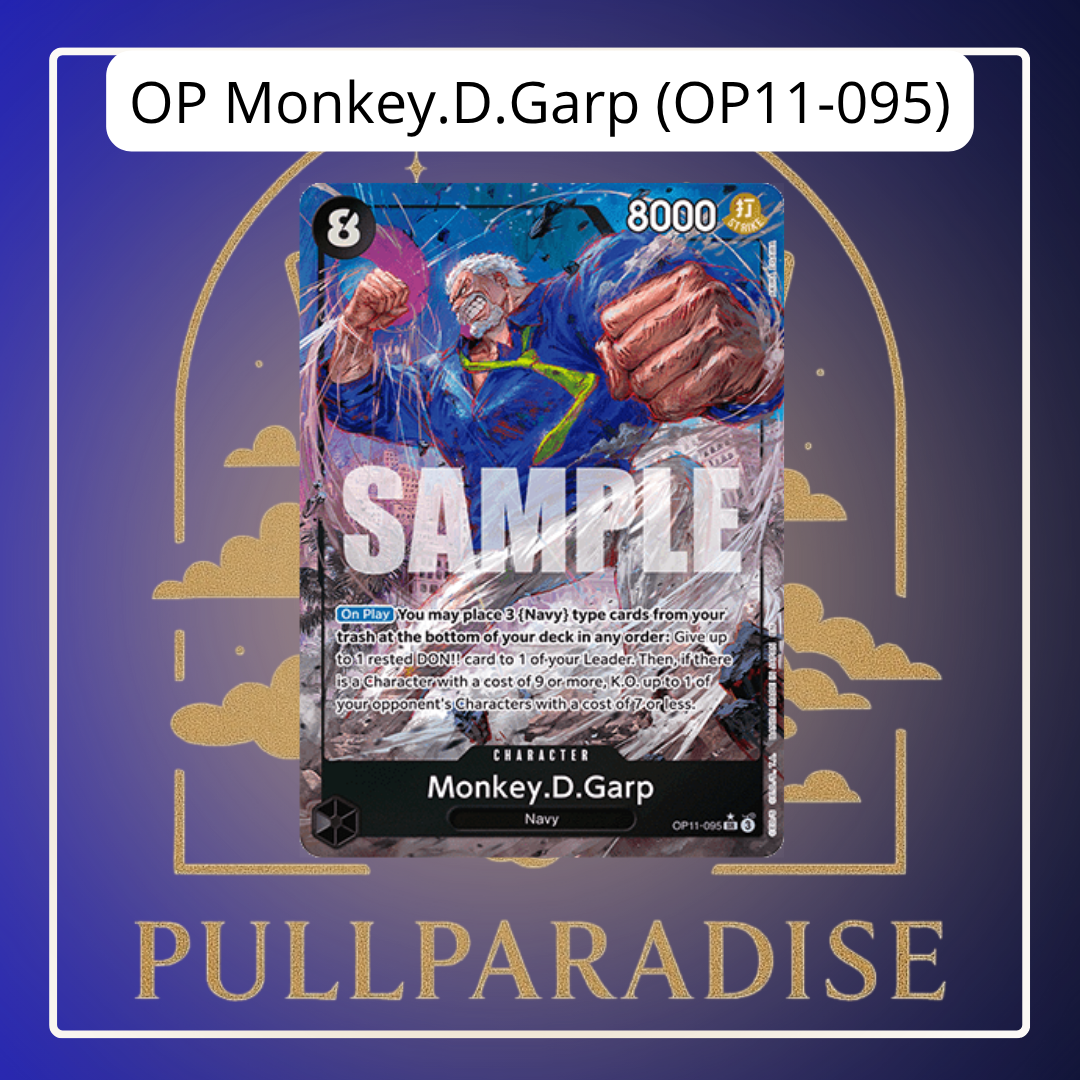 One Piece - Monkey D. Garp (OP11-095) SR Alt. Art
