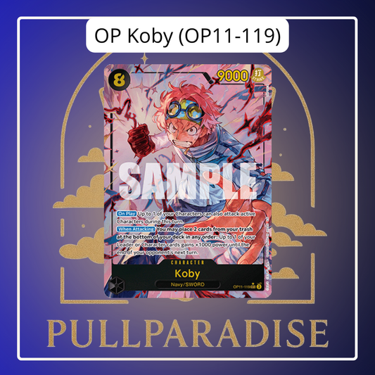 One Piece - Koby (OP11-119) Secret Rare Alt. Art