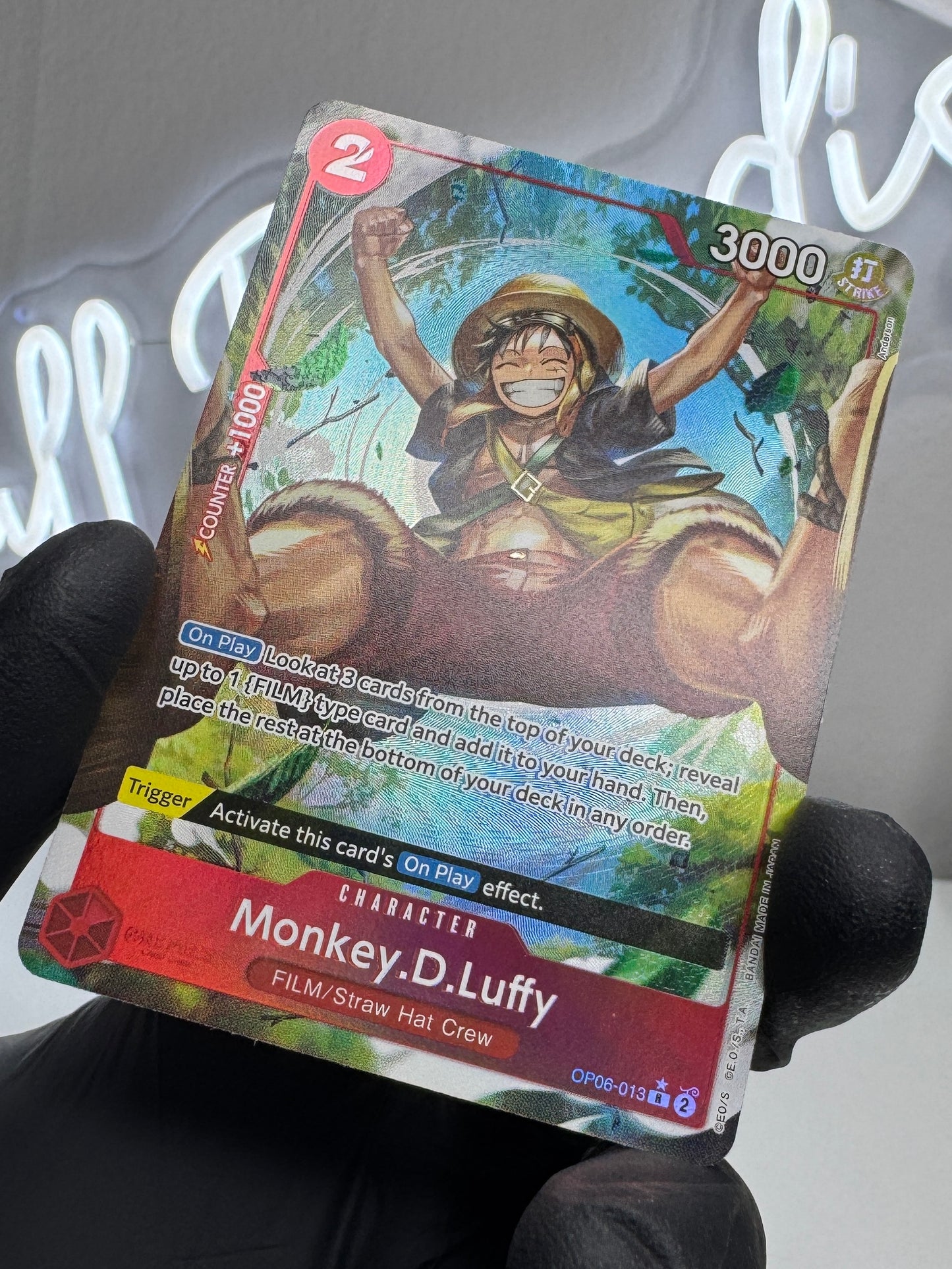 One Piece -Monkey D. Luffy (OP06-013) R Alt. Art