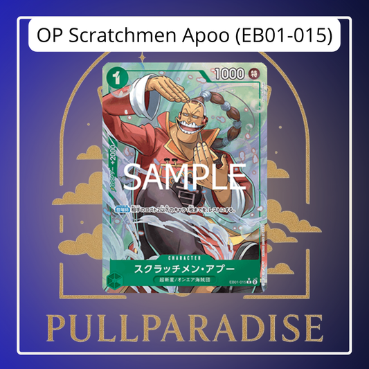 One Piece - Scratchmen Apoo (EB01-015) R Alt. Art