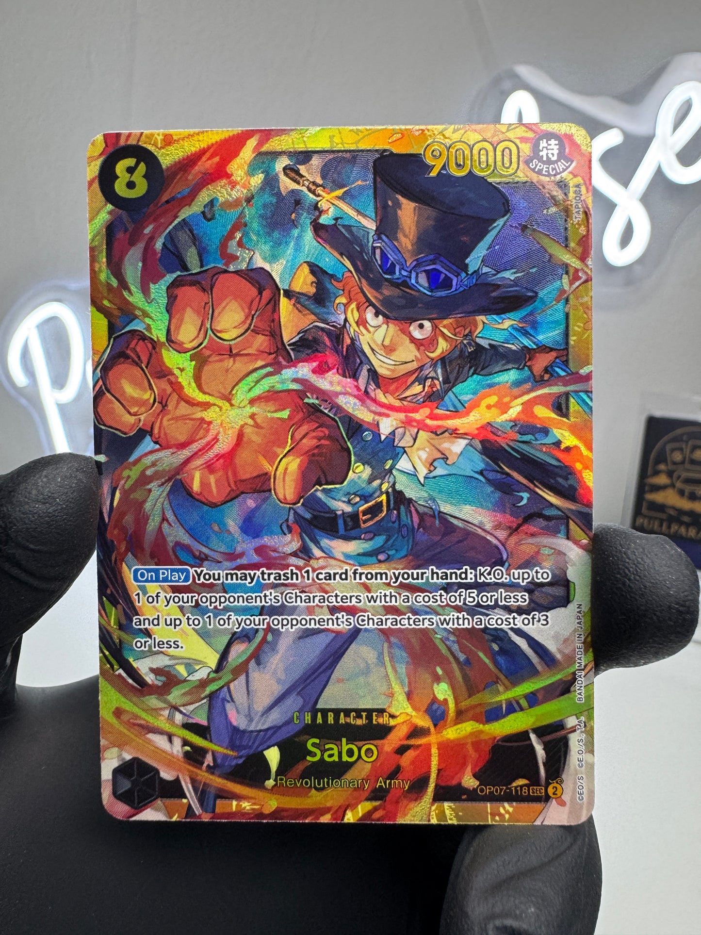 One Piece - Sabo (OP07-118) Secret Rare