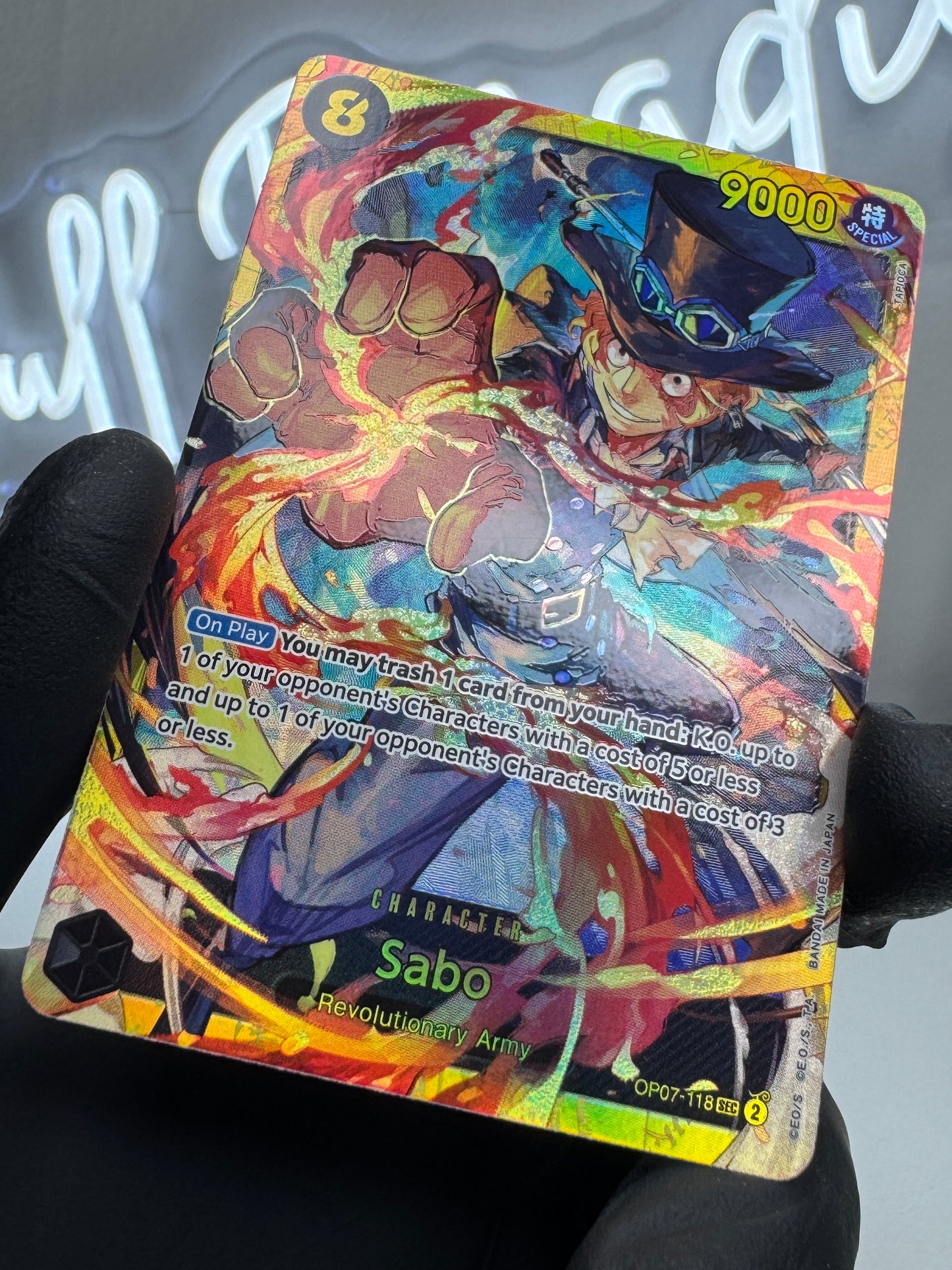 One Piece - Sabo (OP07-118) Secret Rare