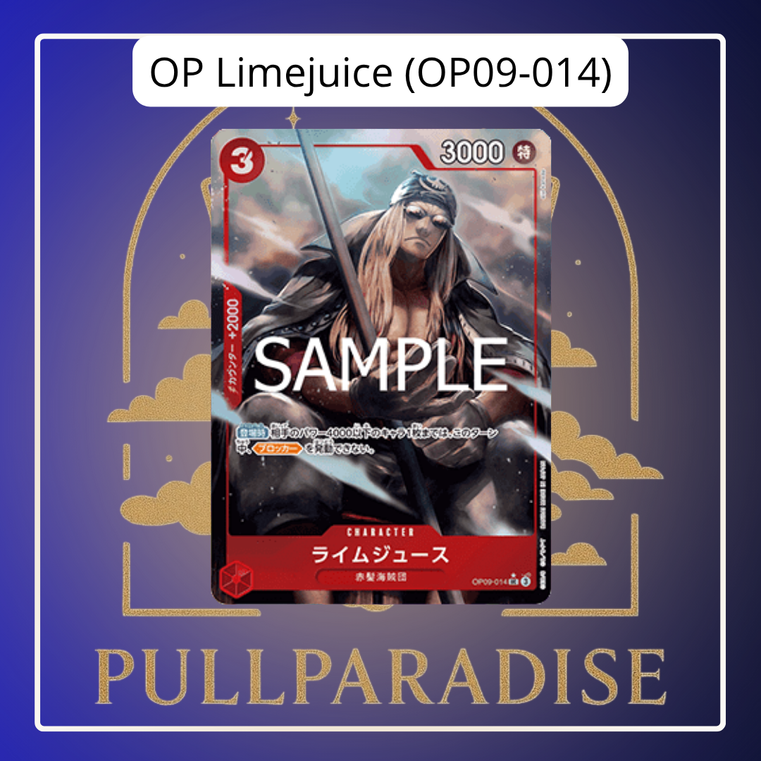 One Piece - Limejuice (OP09-014) SR Alt. Art