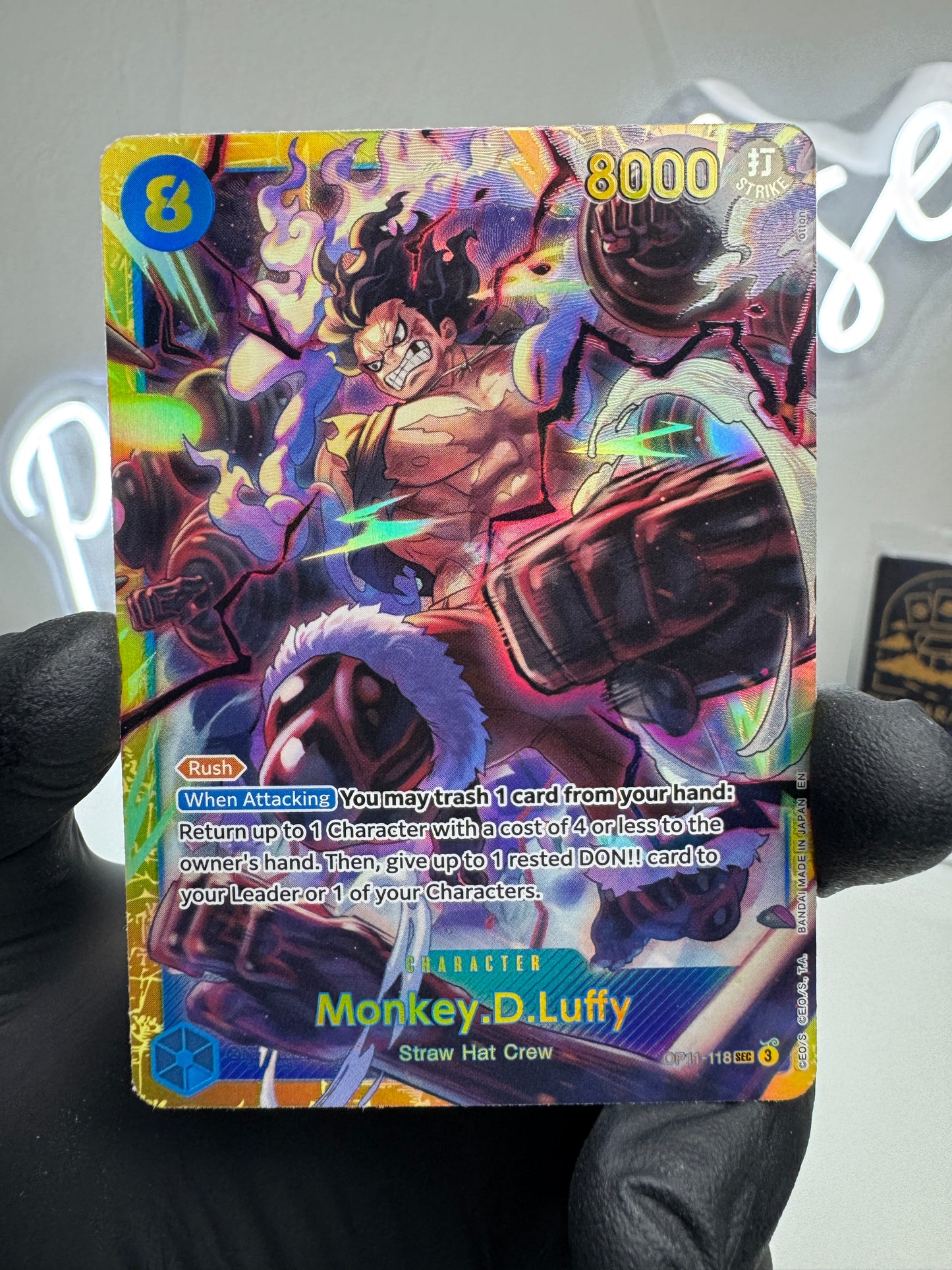 One Piece - Monkey.D.Luffy (OP11-118) Secret Rare