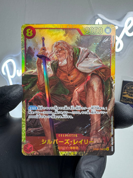 One Piece - Silvers Rayleigh (OP08-118) Secret Rare PRB-02