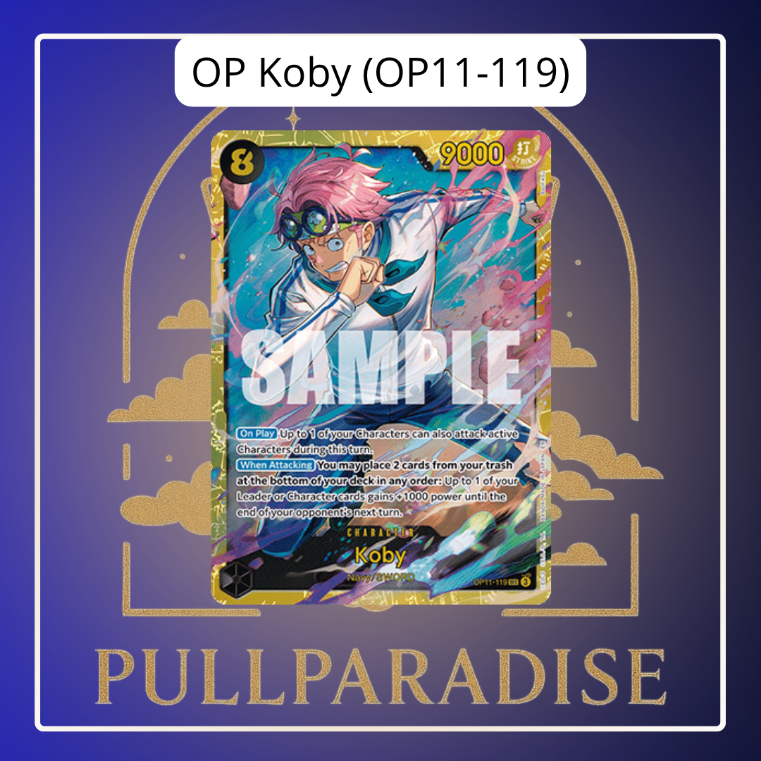 One Piece - Koby (OP11-119) Secret Rare
