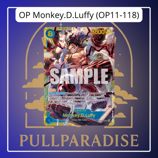 One Piece - Monkey.D.Luffy (OP11-118) Secret Rare
