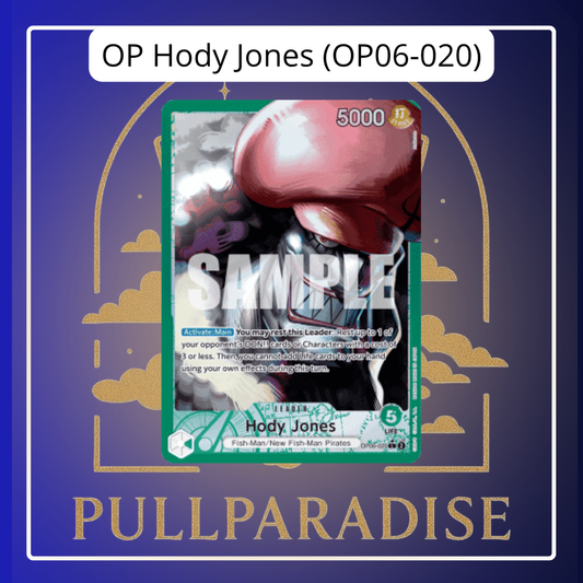One Piece - Hody Jones (OP06-020) Leader Alt. Art