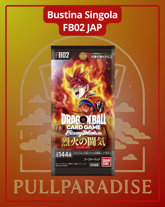 Dragon Ball - FB02 Fusion World - Blazing Aura Bustina Singola JAP
