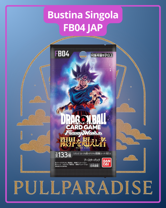 Dragon Ball - FB04 Fusion World - Ultra Limit Bustina Singola JAP