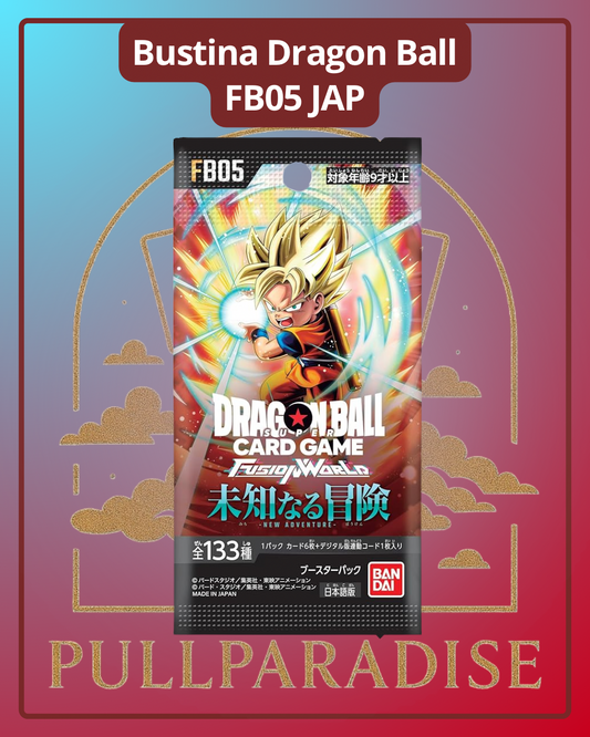Dragon Ball - FB05 Fusion World - New Adventure Bustina Singola JAP