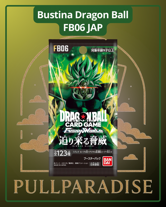 Dragon Ball - FB06 Fusion World - Rivals Clash Bustina Singola JAP