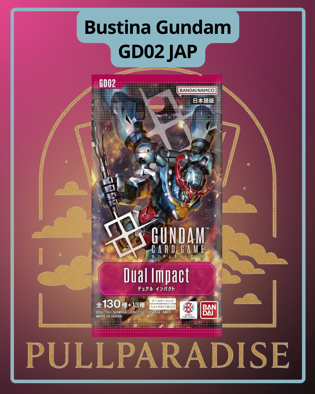 Gundam - GD02 Duel Impact Bustina Singola JAP