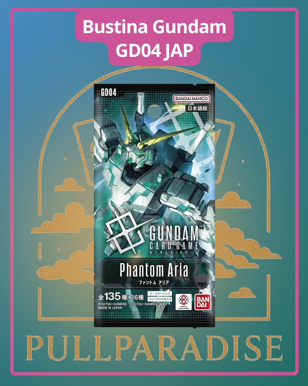 Gundam – GD04 Phantom Aria – Bustina Singola JAP