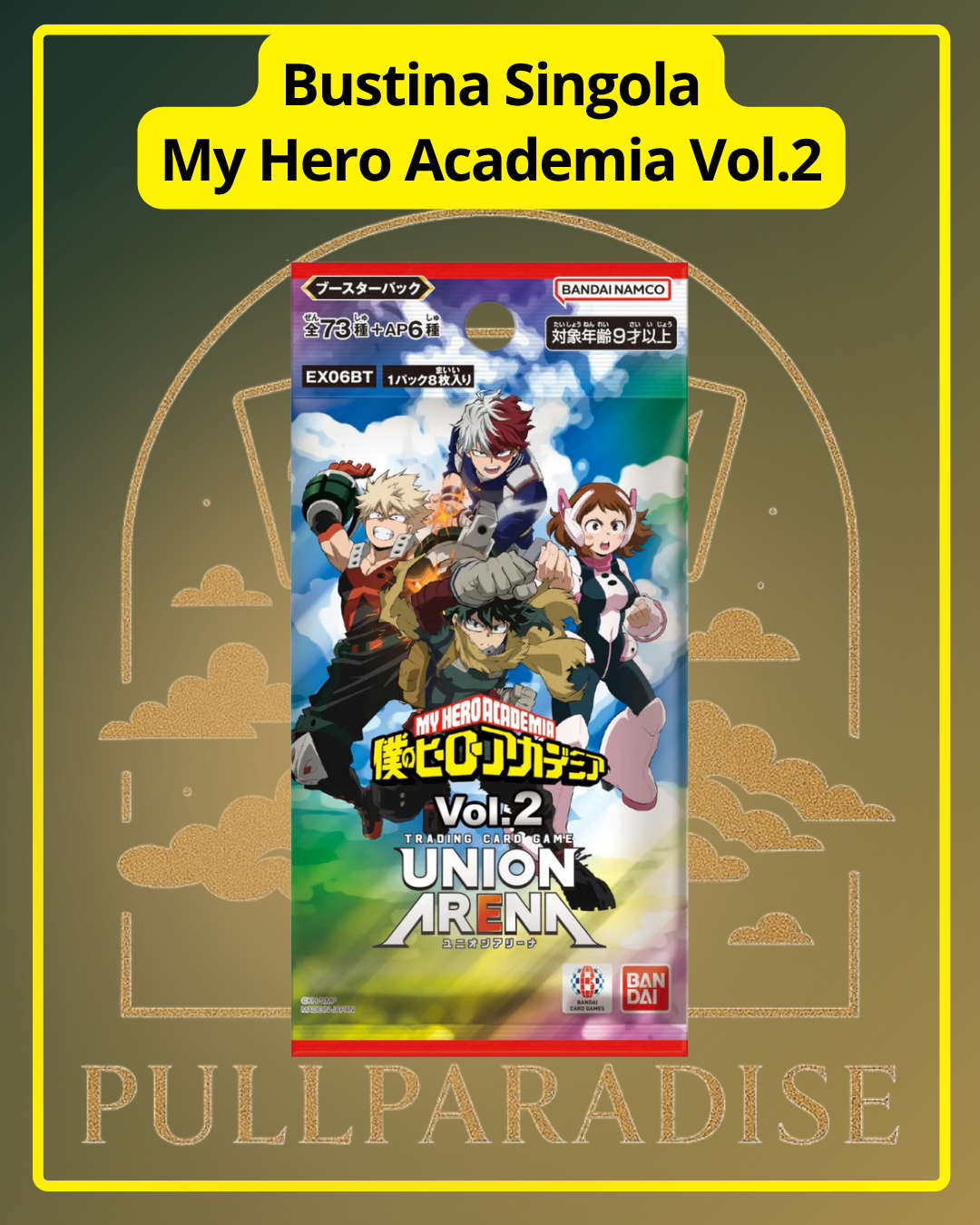 Union Arena - My Hero Academia Vol.2 Bustina Singola JAP