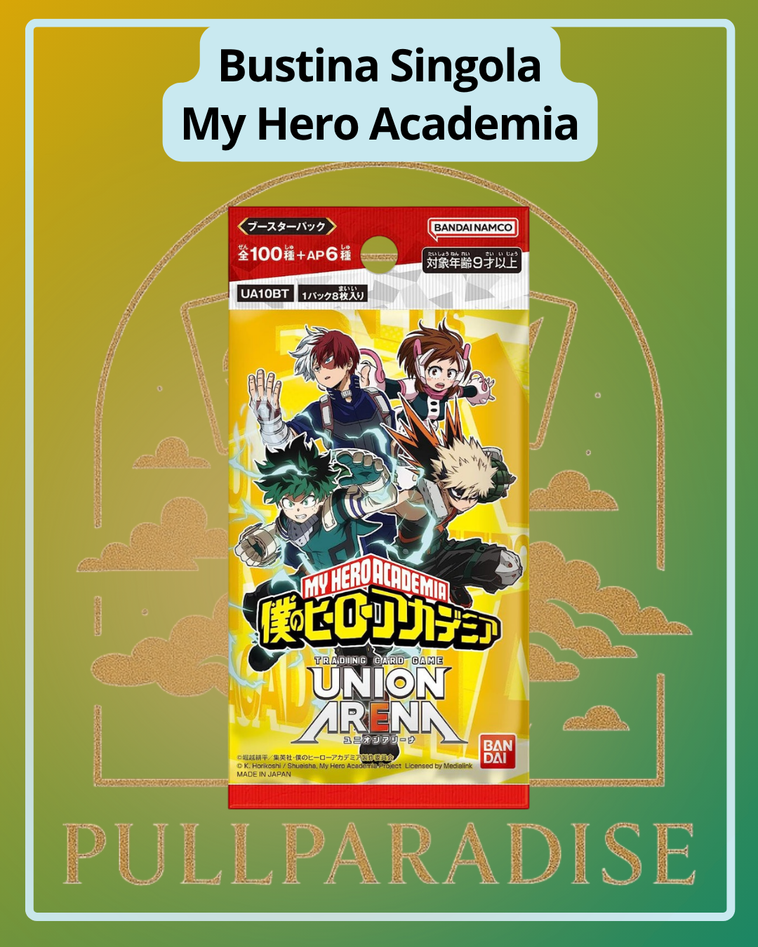 Union Arena - My Hero Academia Vol.1 Bustina Singola JAP