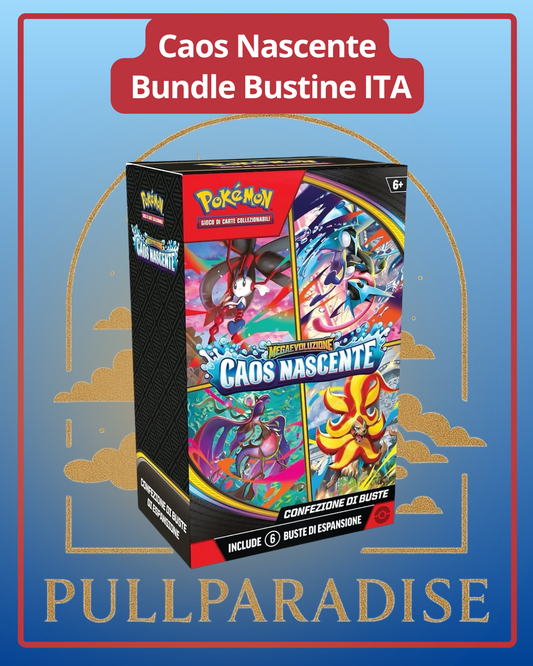 Pokemon - Caos Nascente Paquete de 6 bustinas (ITA)