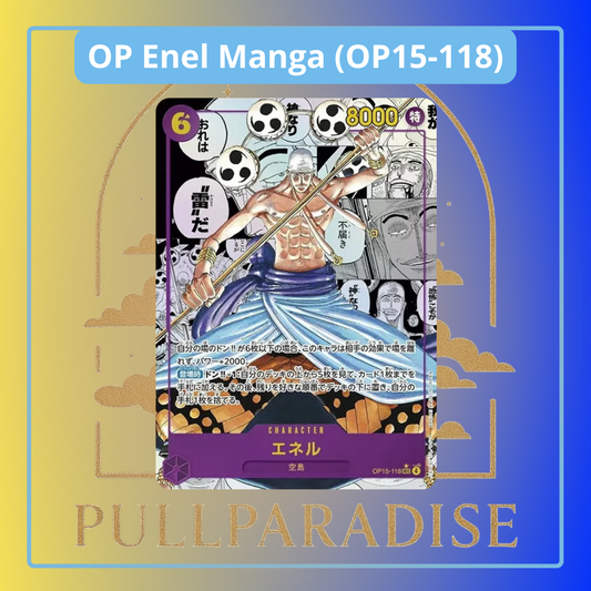 One Piece - Enel (OP15-118) Manga Rare JAP