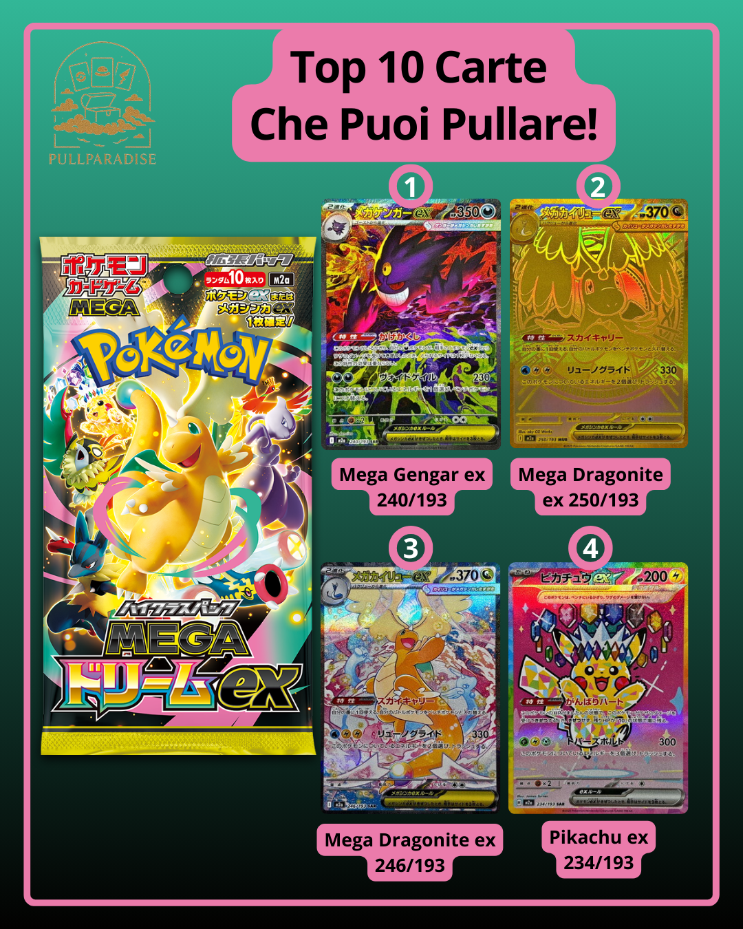 Pokemon - m2a Mega Dream Booster Box JAP