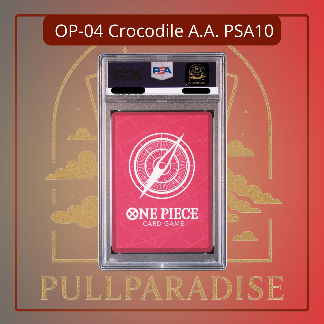 One Piece - Crocodile Alt. Art OP04-058 PSA10 JAP